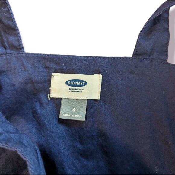 Women's Old Navy Navy Blue V-Neck Dress, Size 6 - Picture 3 of 6